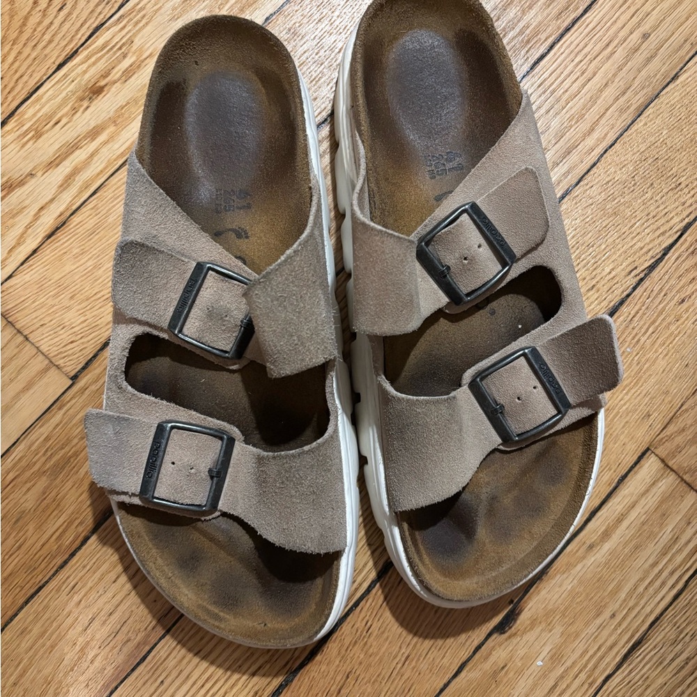 Birkenstock Arizona Chunky in Warm Sand - Picture 5 of 8